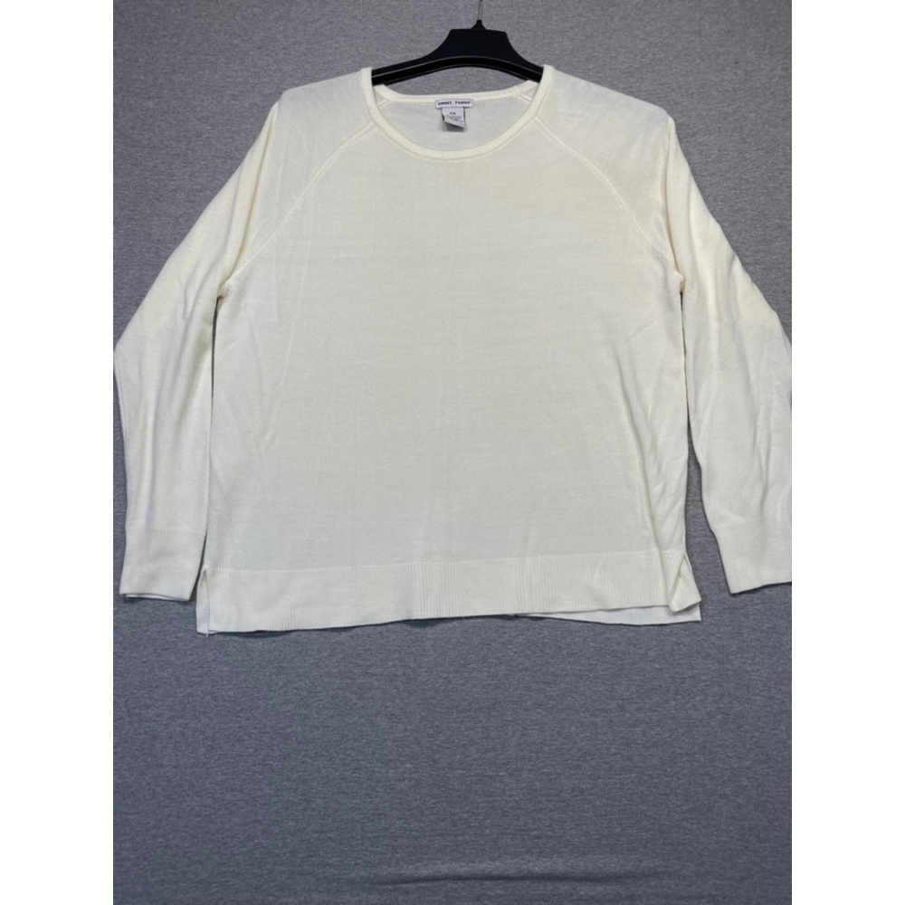 Women's Sweet Romeo White Sweater XXL